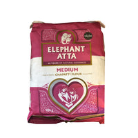 Elephant Atta Chapati Flour Medium / Hvede Mel- 10 kg