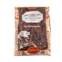 Leela Dry Chillies (Stemless) - 250g