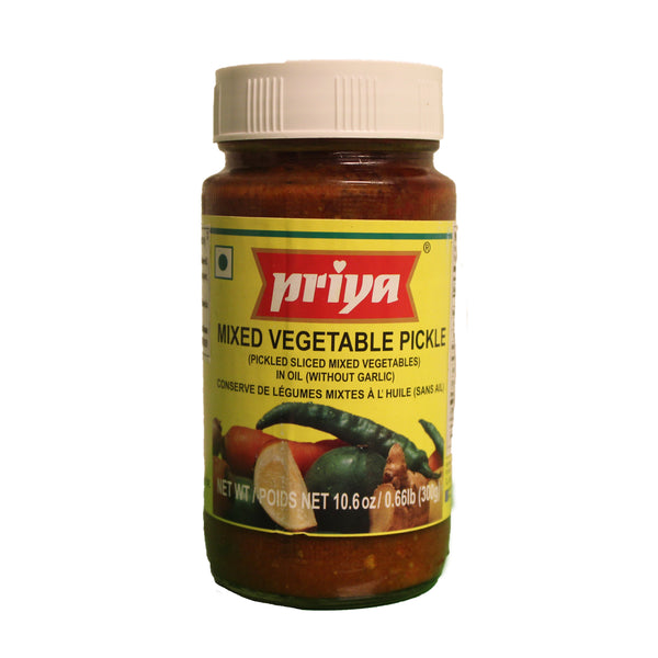Priya Mixed Vegetable Pickle - 300g