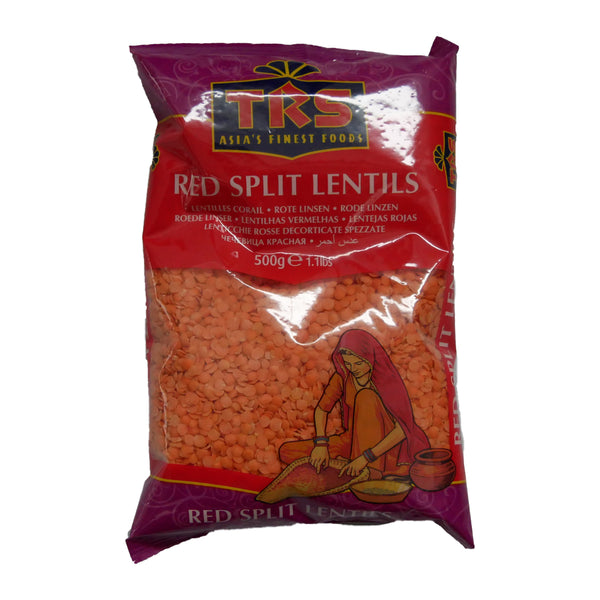 TRS Red Split Lentils - 500g