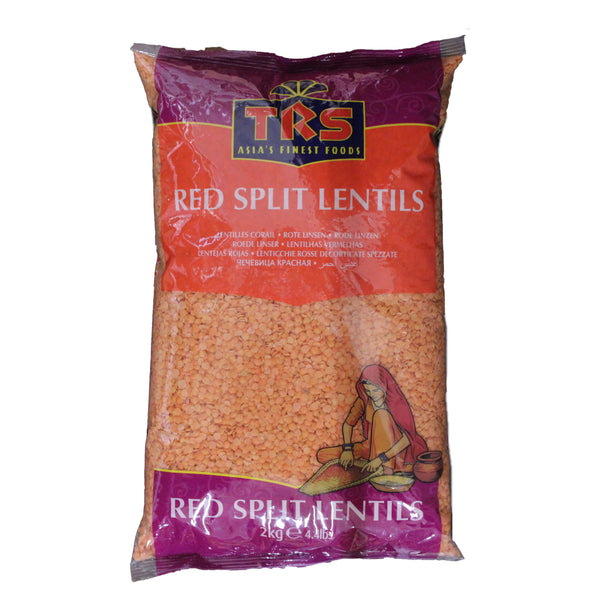 TRS Red Split Lentils - 2kg
