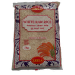 Leela White Raw Rice - 1 kg