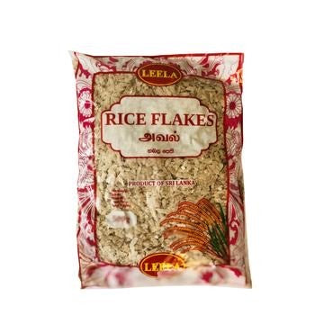 Leela Rice Flakes Red (Aval) - 500g